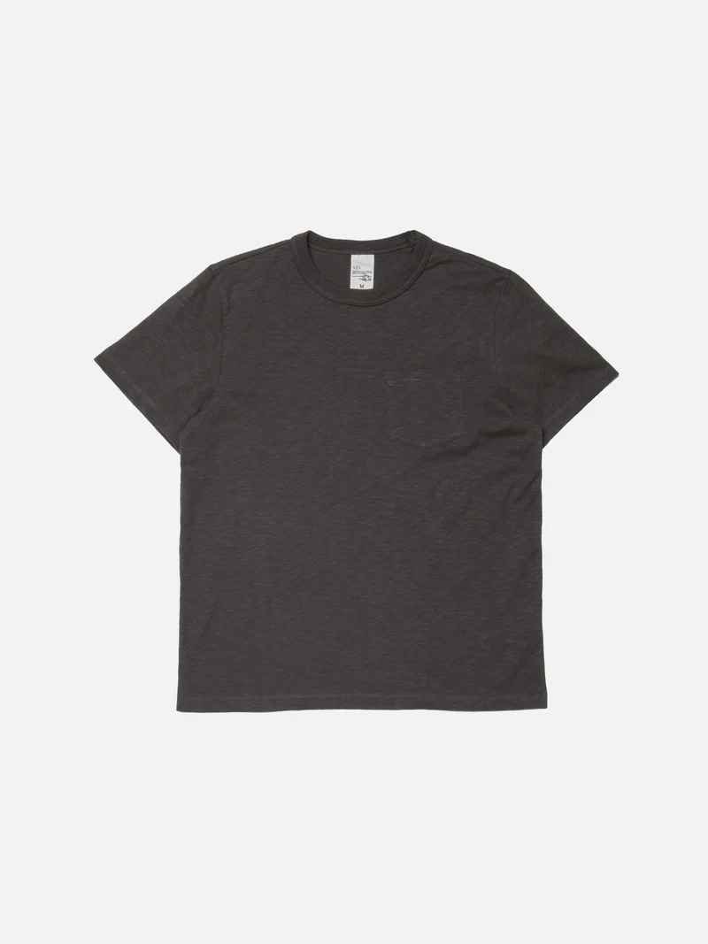 Roy Heavy Slub T-Shirt anthracite