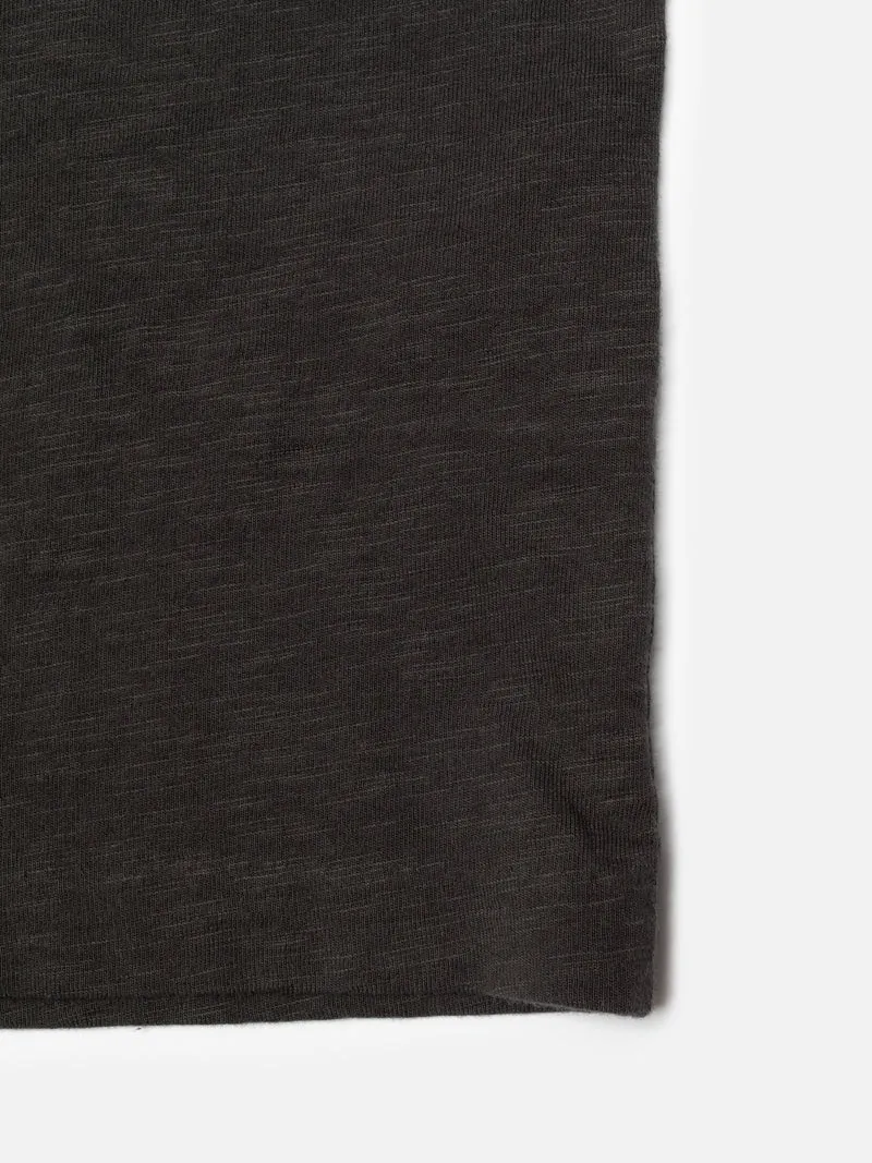 Roy Heavy Slub T-Shirt anthracite