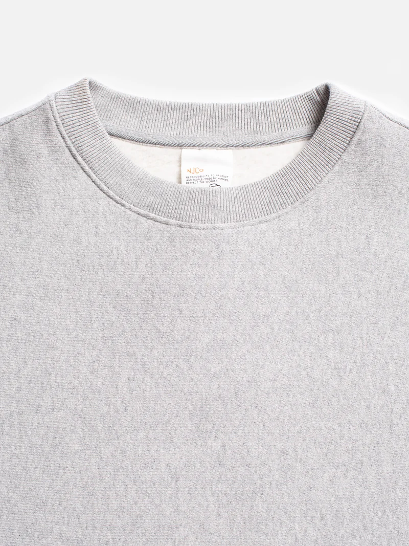 Hasse Crew Neck Sweatshirt greymelange