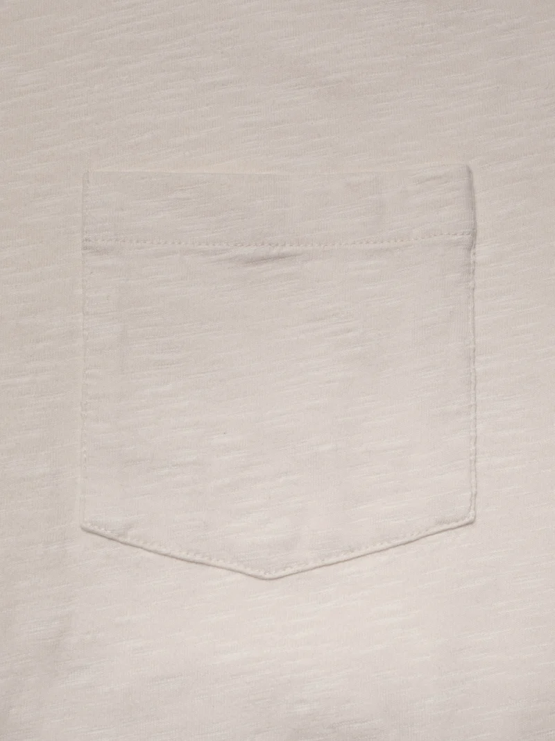 Roy Heavy Slub T-Shirt ecru