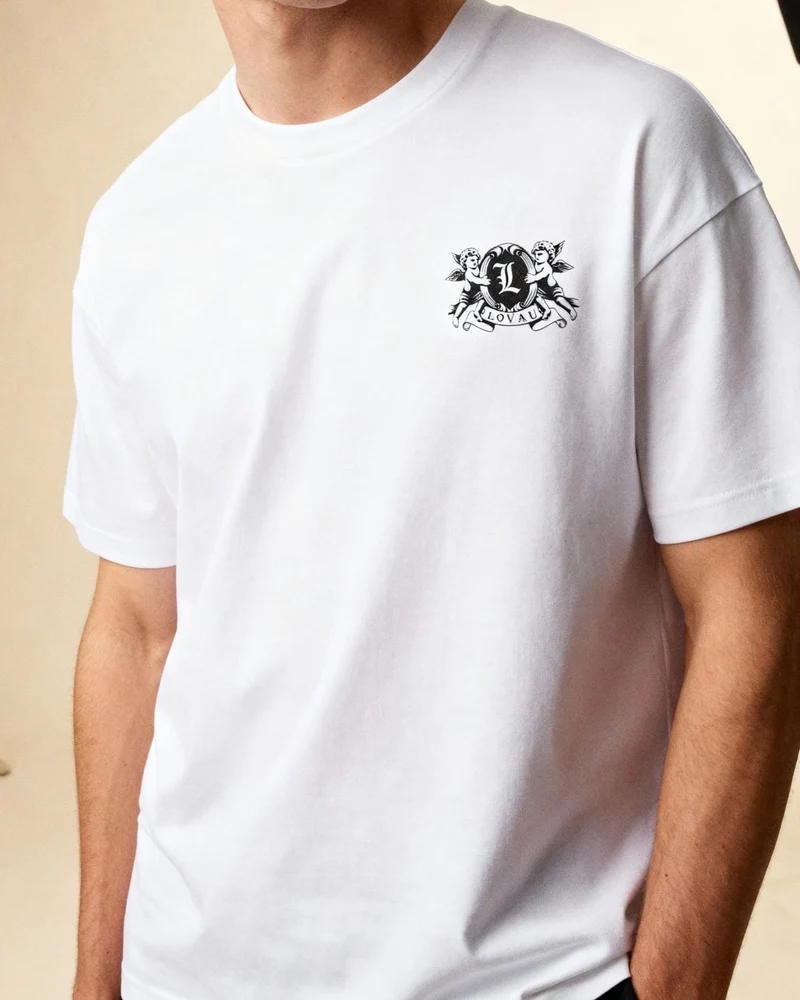 Lovau Angels T-shirt white Limited Edition