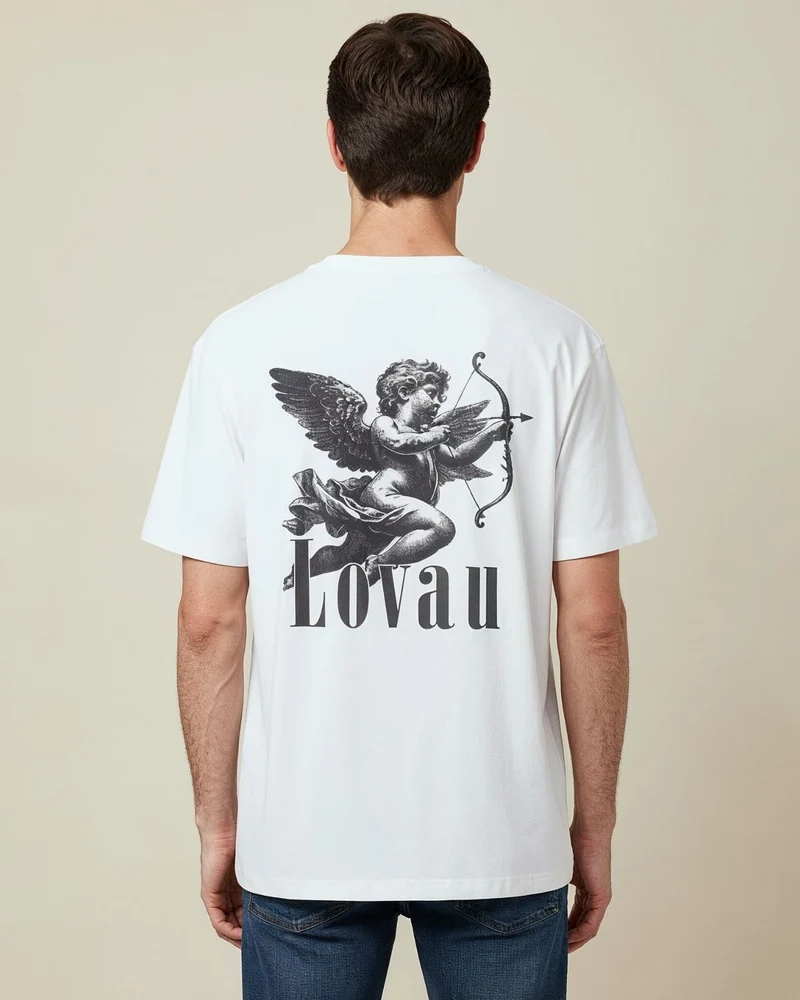 Lovau Angels T-shirt white Limited Edition