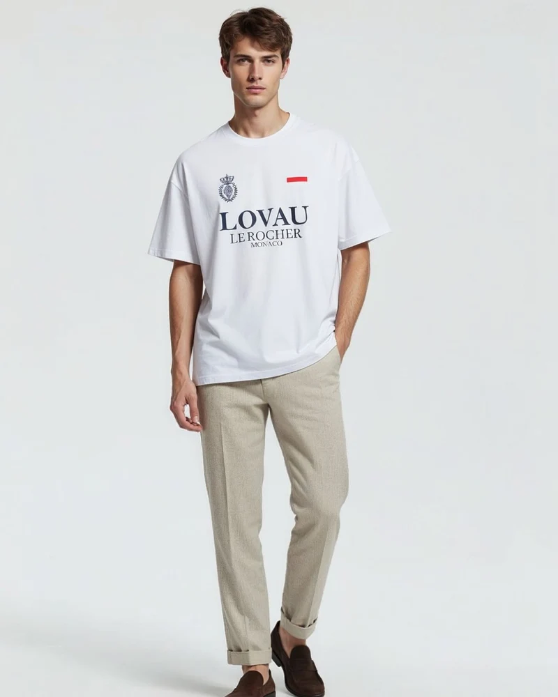 Monaco Grand Prix T-Shirt Montecarlo White
