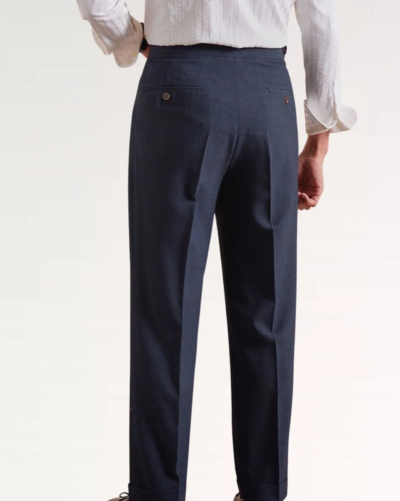 Italian Business Casual Trousers Breathable