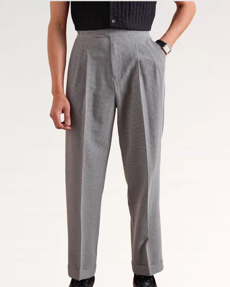Italian Business Casual Trousers Breathable