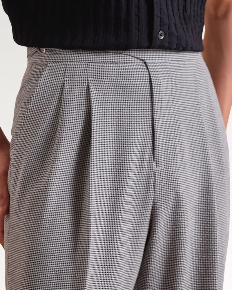 Italian Business Casual Trousers Breathable
