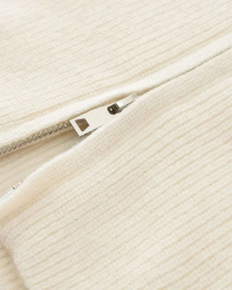 Cashmere Sweater Jacket Baroque Pearl