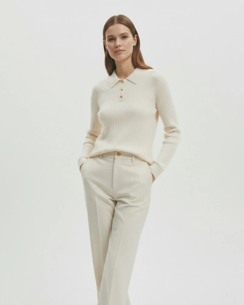 Cashmere Polo Woman