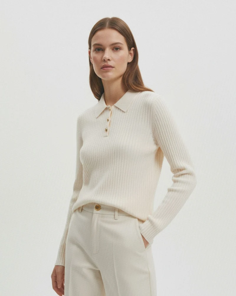 Cashmere Polo Woman
