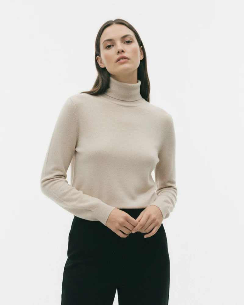 Cashmere & Wool Pullover Sweater