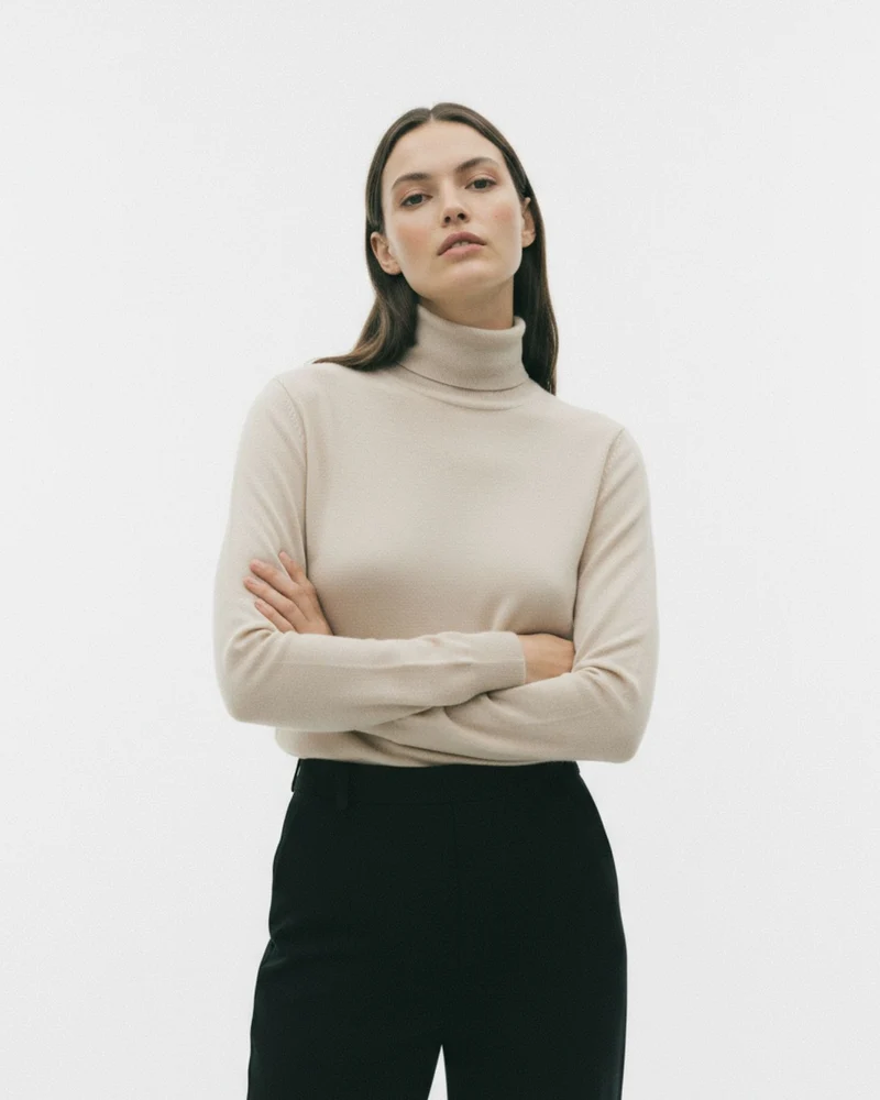 Cashmere & Wool Pullover Sweater