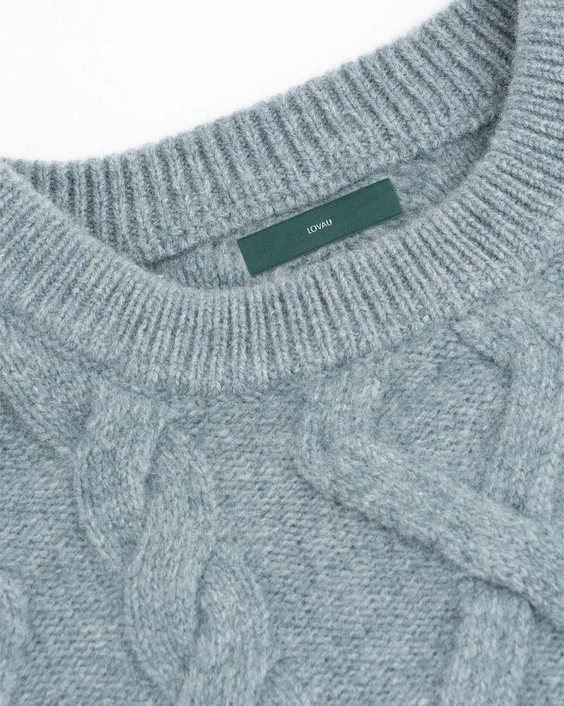 Fine Cashmere & Wool Sweater Pullover