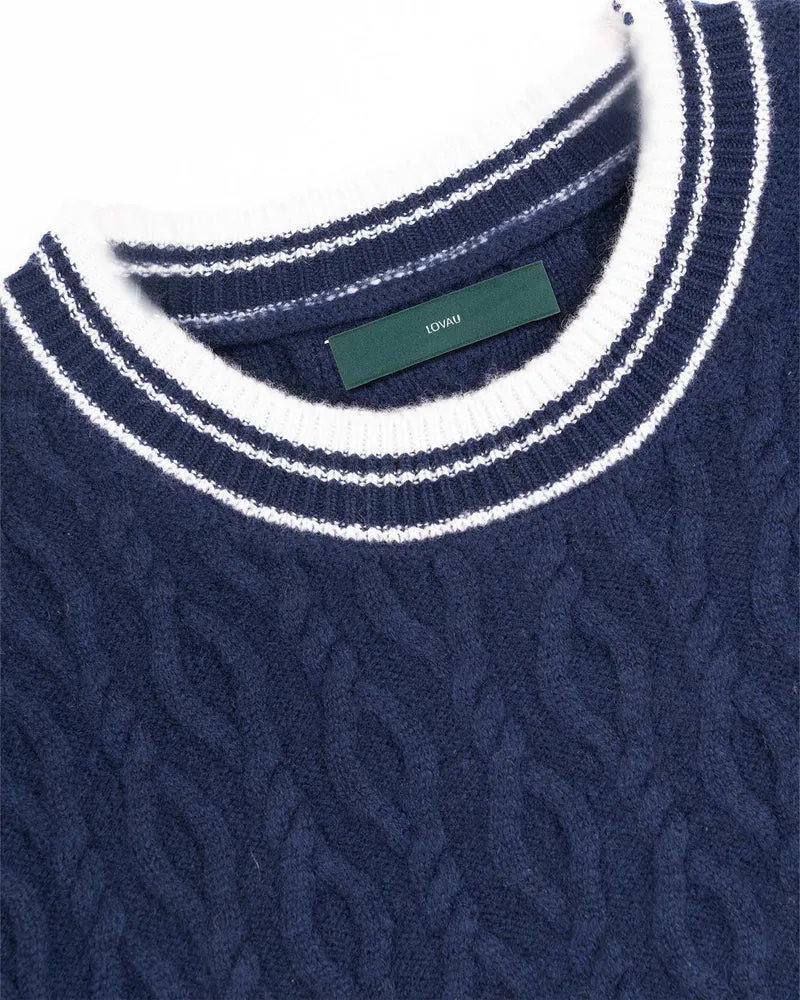Old Money Wool & Cashmere Sweater
