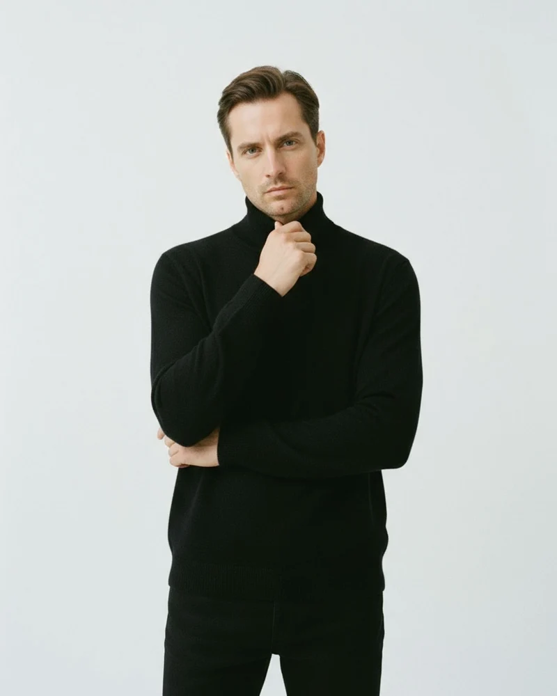 Cashmere Turtleneck Sweater