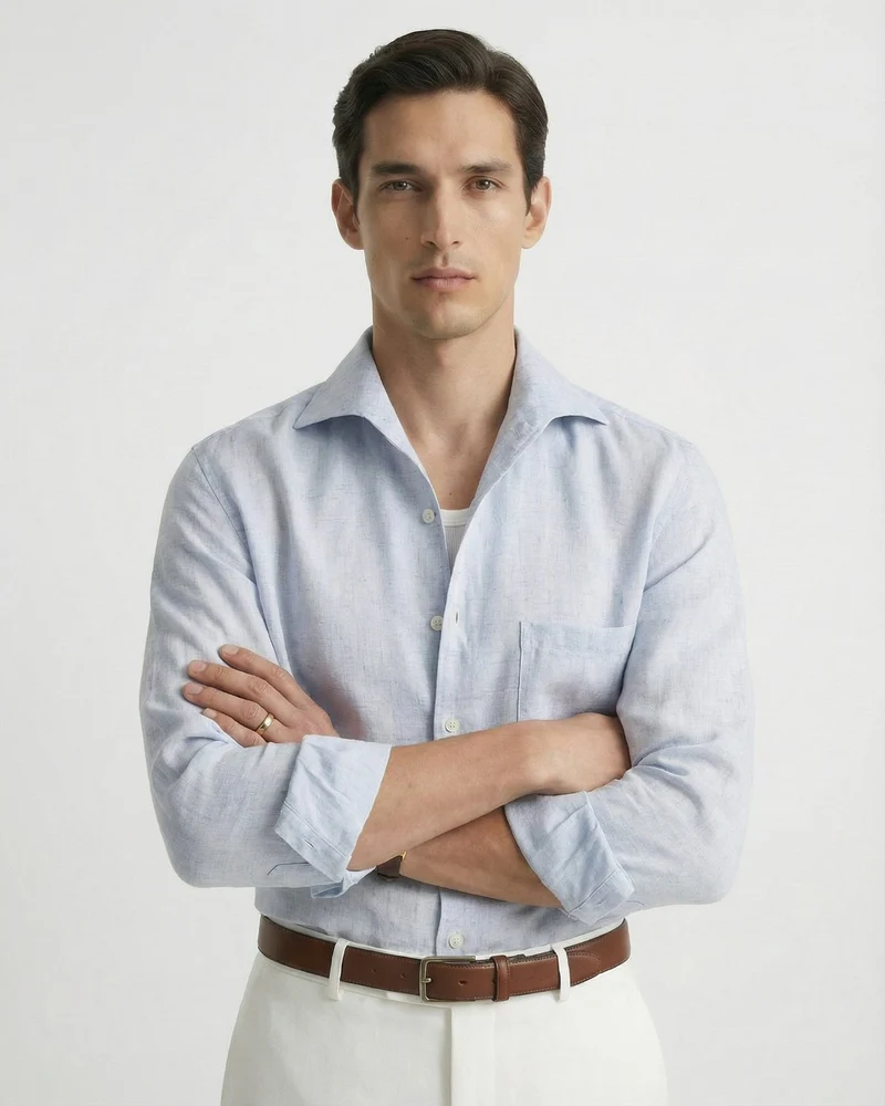 Retro Linen Light Casual Shirt