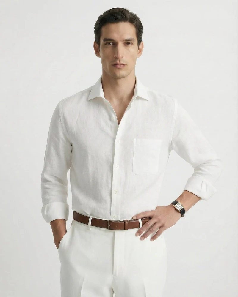 Retro Linen Light Casual Shirt