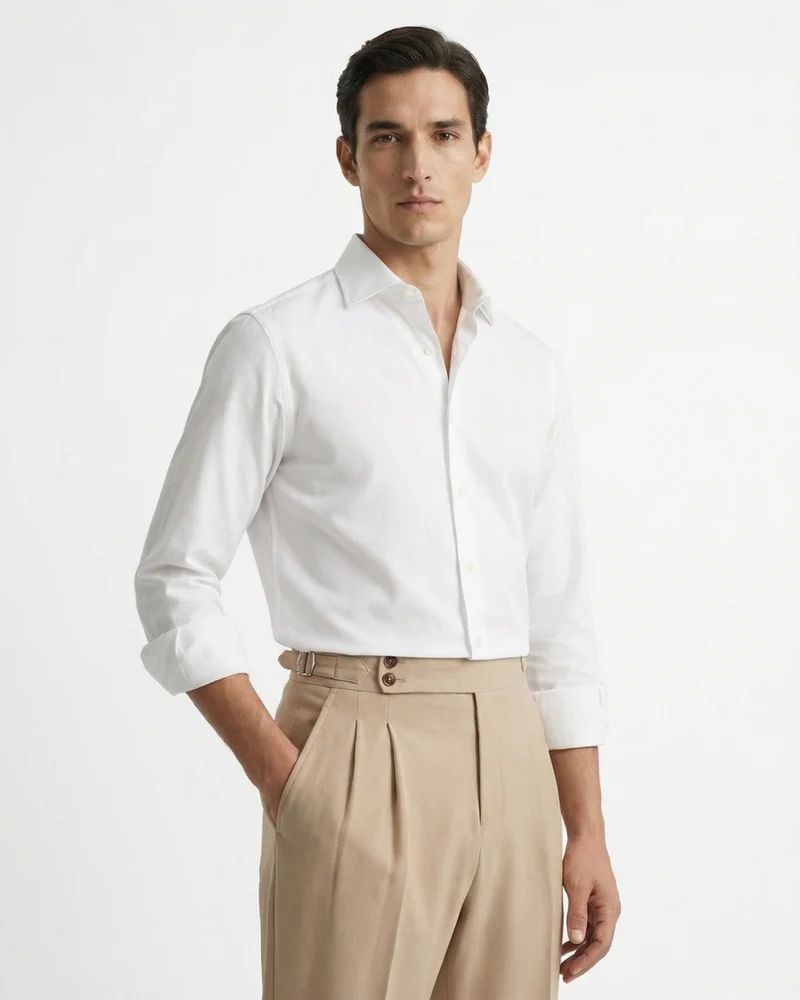 Marbella Trousers Double Pleat Naples