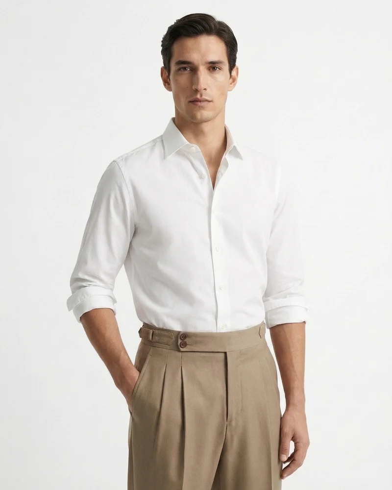 Marbella Trousers Double Pleat Naples