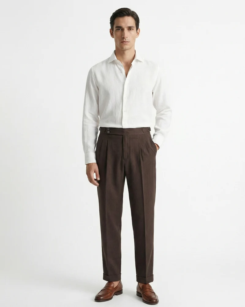 Marbella Trousers Double Pleat Naples