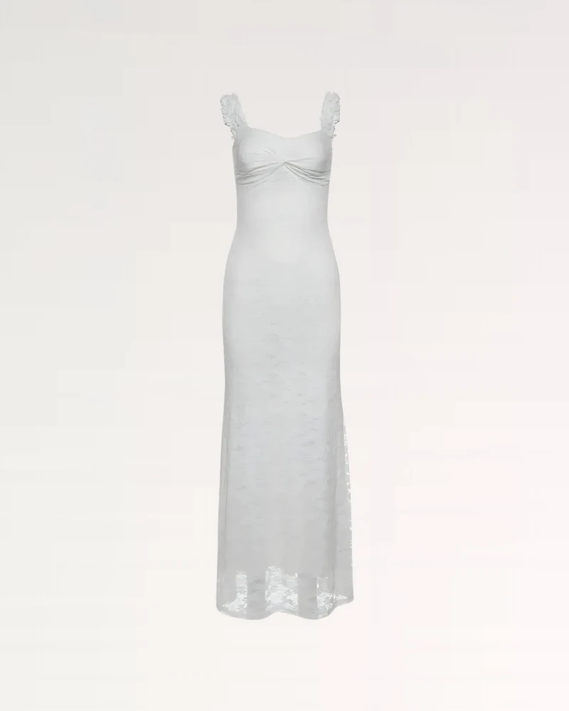 Slim Fine Dress High Waist