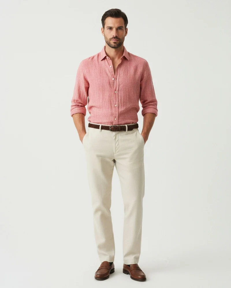Positano Fine Linen Shirt - Limited Edition