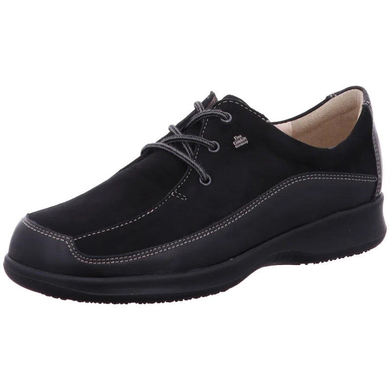 FinnComfort Schnürschuh Acapulco schwarz