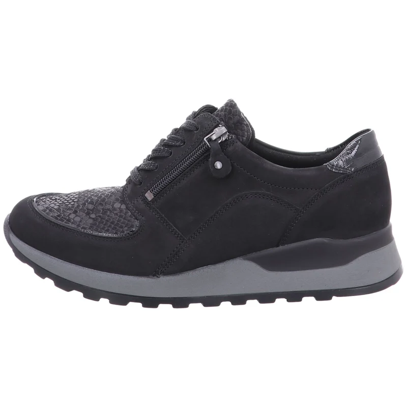 Waldläufer Schnürschuh Hiroko-Soft schwarz