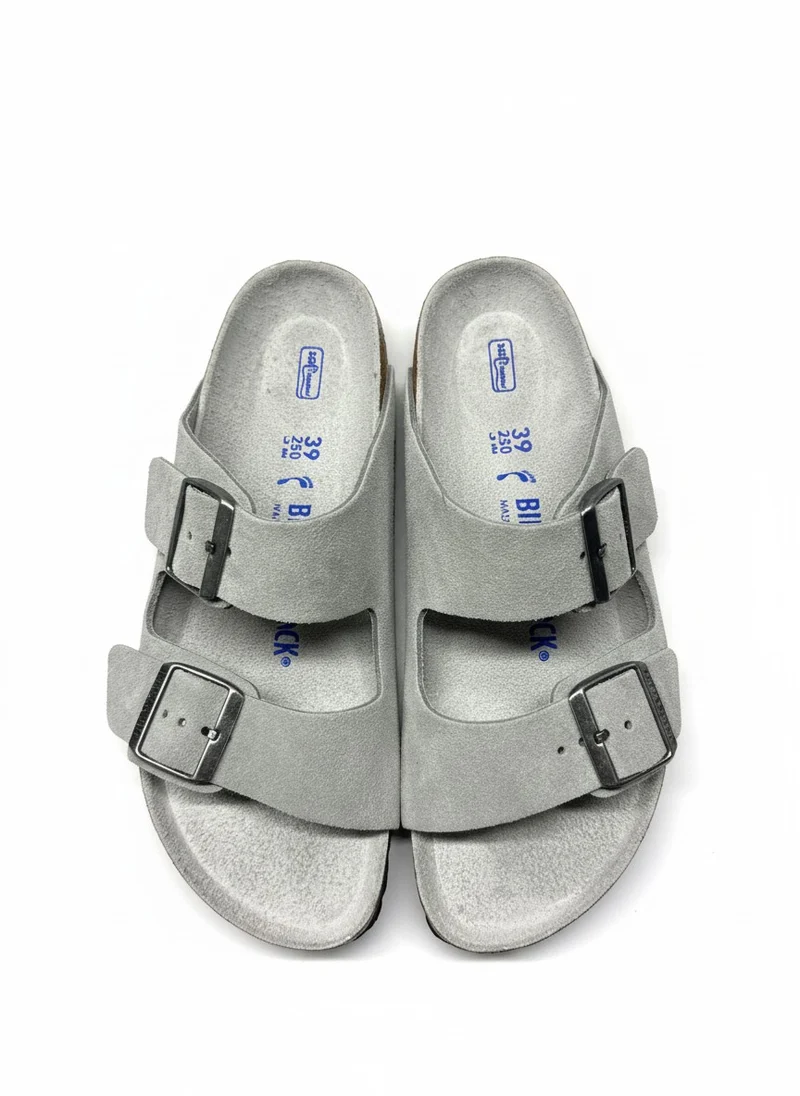 Arizona Soft Footbed Suede Leather Unisex Narrow pure sage tonal fb