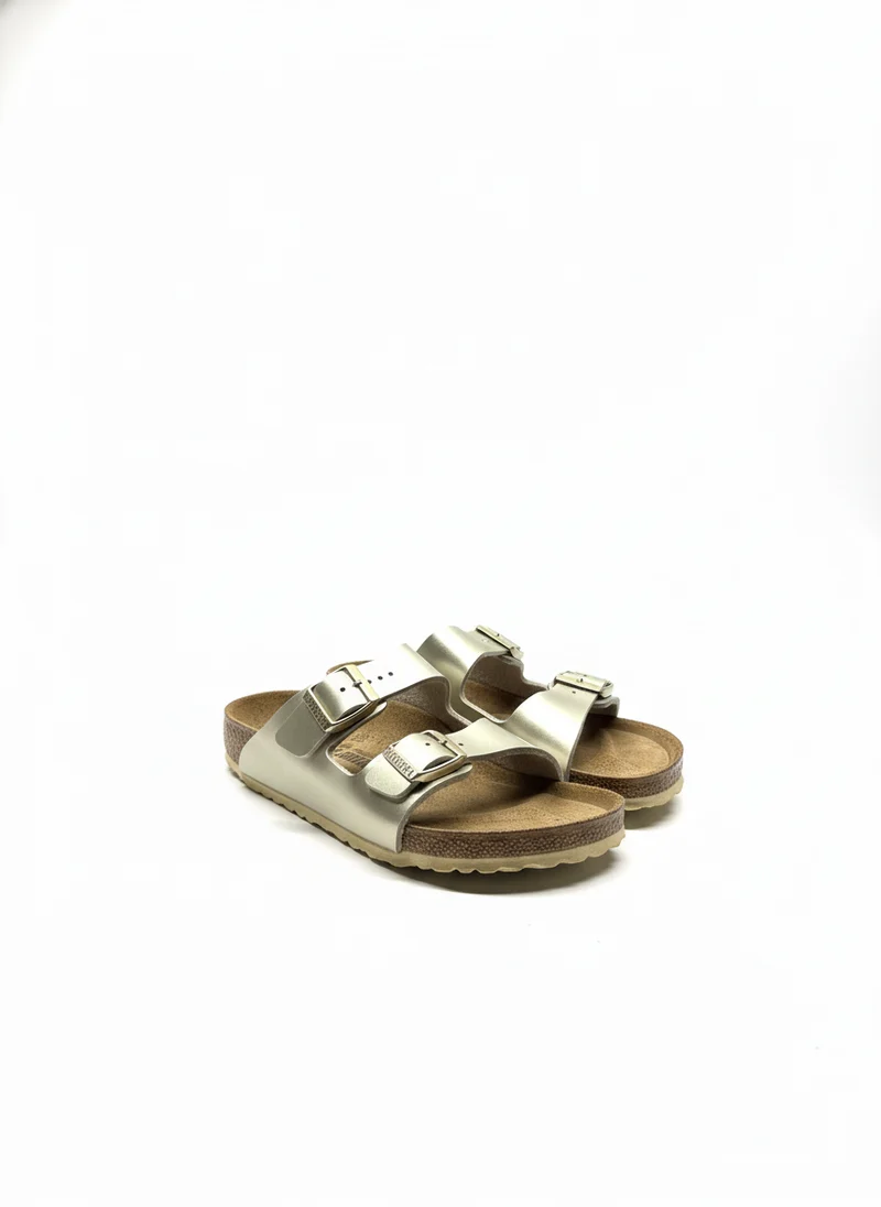 Arizona Kids Birko-Flor Narrow electric metallic gold