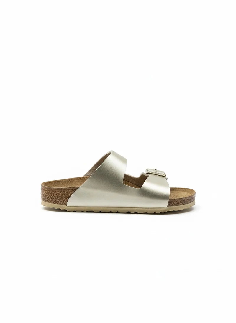 Arizona Kids Birko-Flor Narrow electric metallic gold