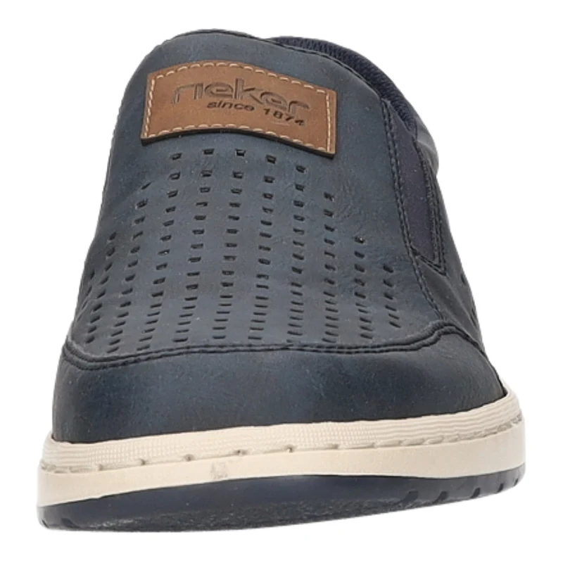 Rieker Slipper/Kletthalbschuh luftdurchlässig (durchbrochenes/geflochtenes Obermaterial)