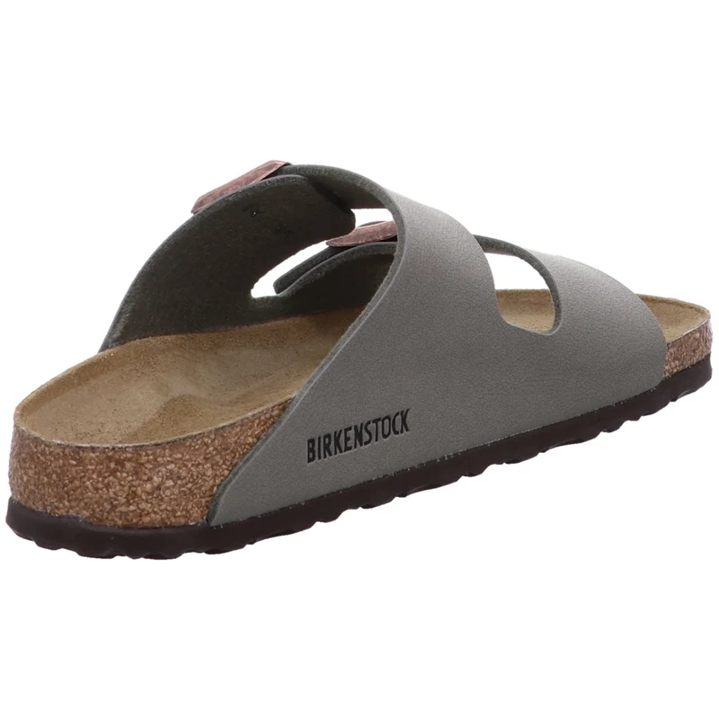 Birkenstock Pantolette Arizona grau