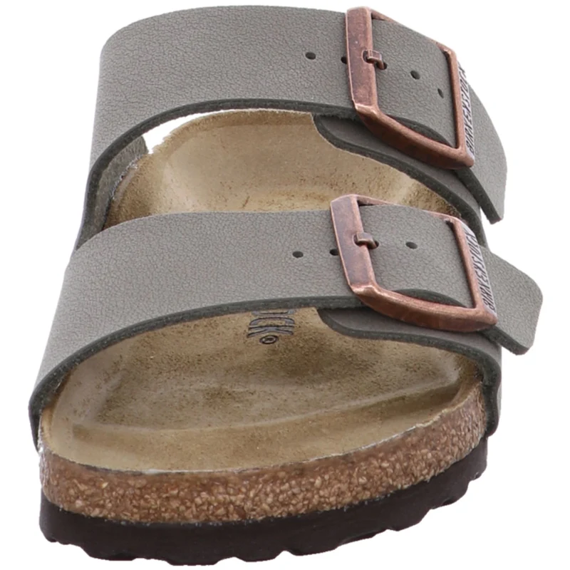 Birkenstock Pantolette Arizona grau