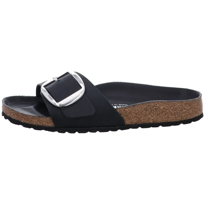 Birkenstock Pantolette Madrid Big Buckle schwarz