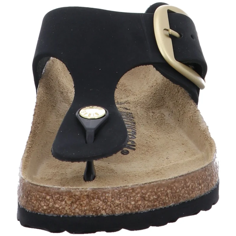 Birkenstock Pantolette Gizeh Big Buckle schwarz