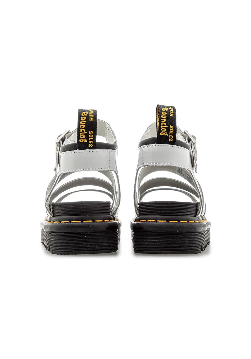 Blaire Patent Leather white