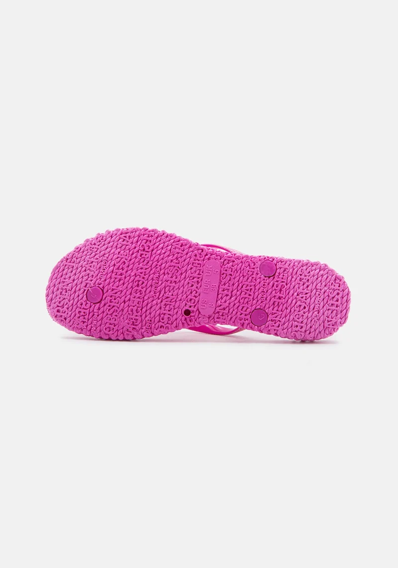 Flip Flop with Glitter azalea pink