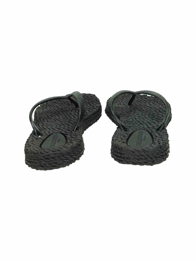 Flip Flop with Glitter black