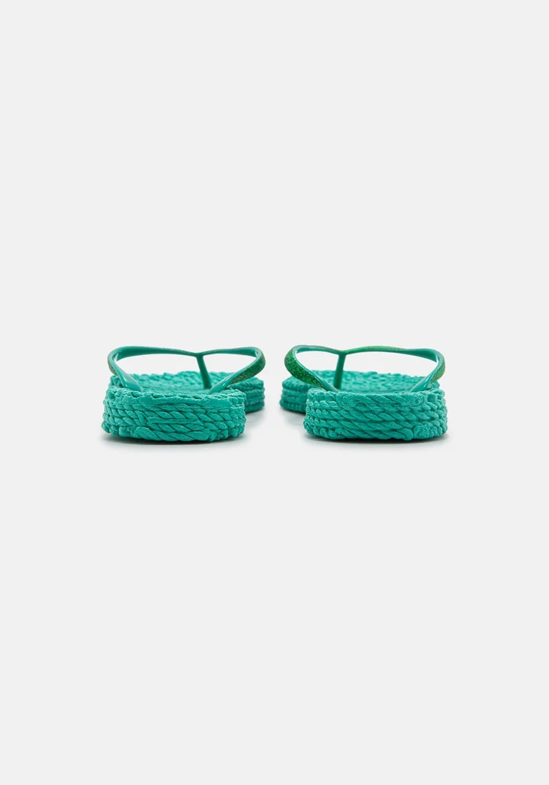 Flip Flop with Glitter north green