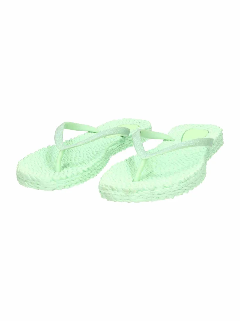 Flip Flop with Glitter dusty aqua