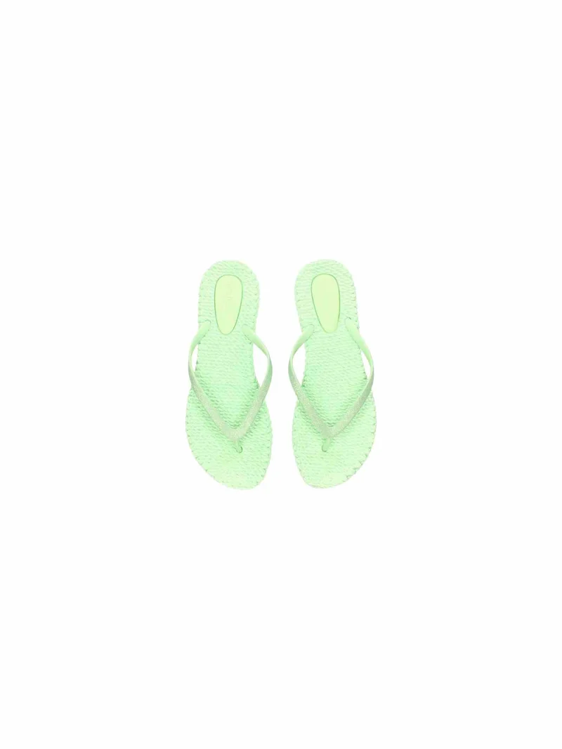 Flip Flop with Glitter dusty aqua