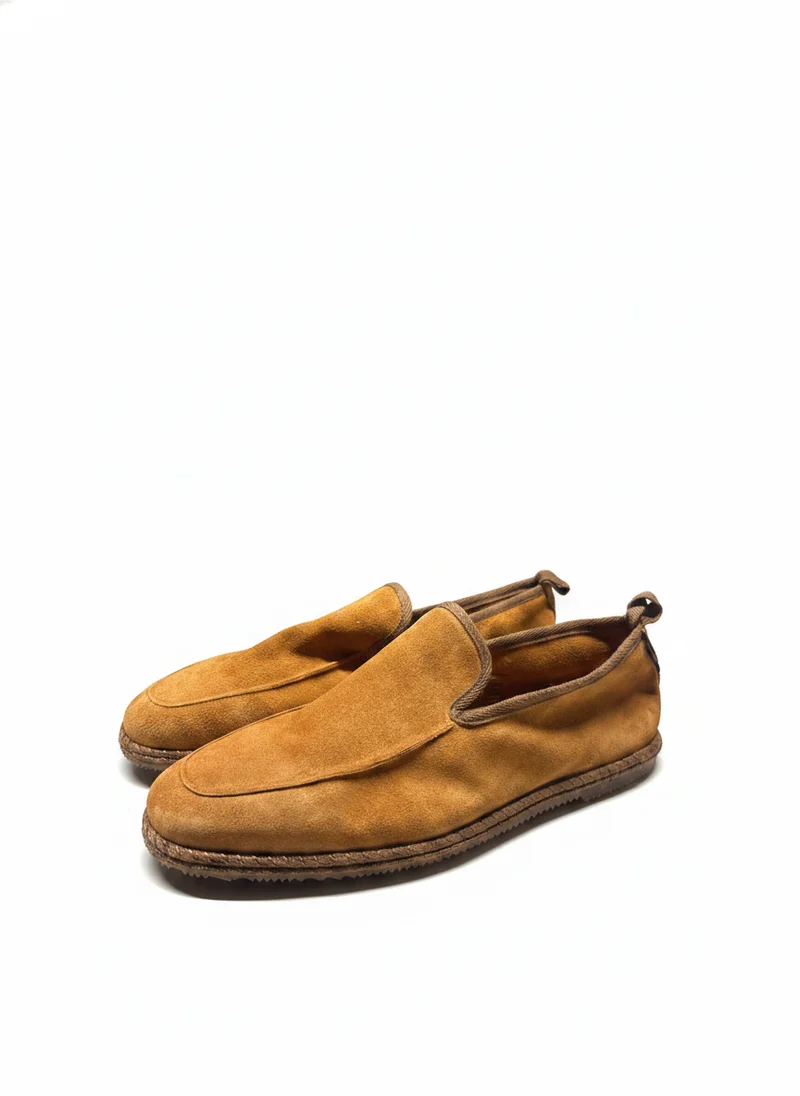 Myama Man Suede cognac