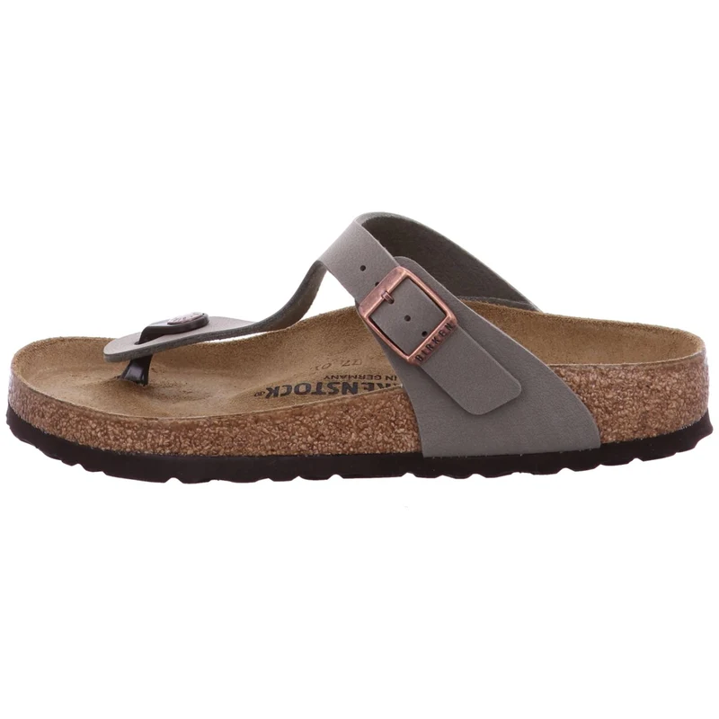 Birkenstock Pantolette Gizeh grau