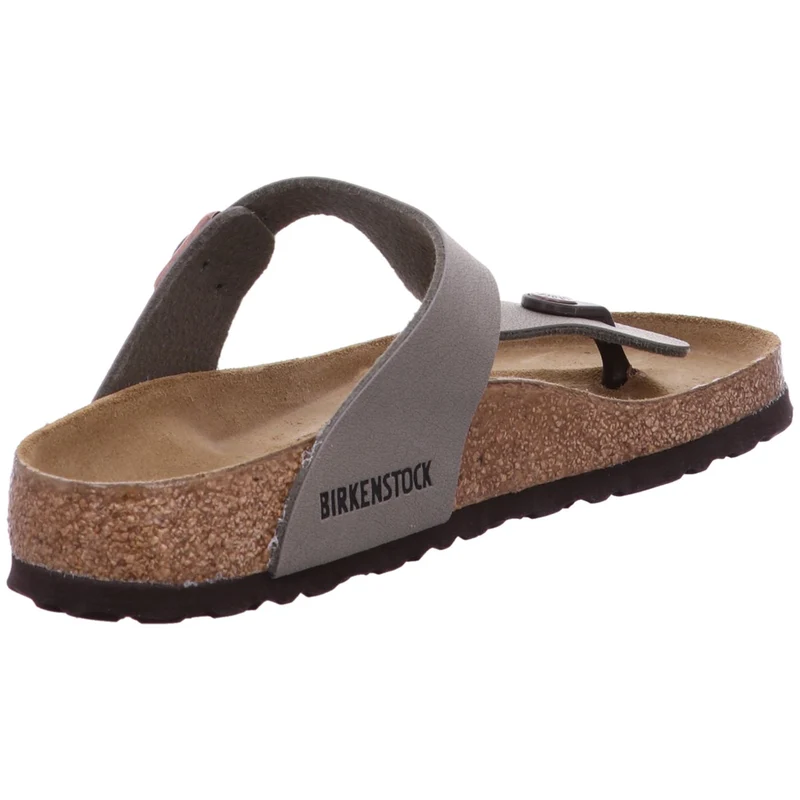 Birkenstock Pantolette Gizeh grau