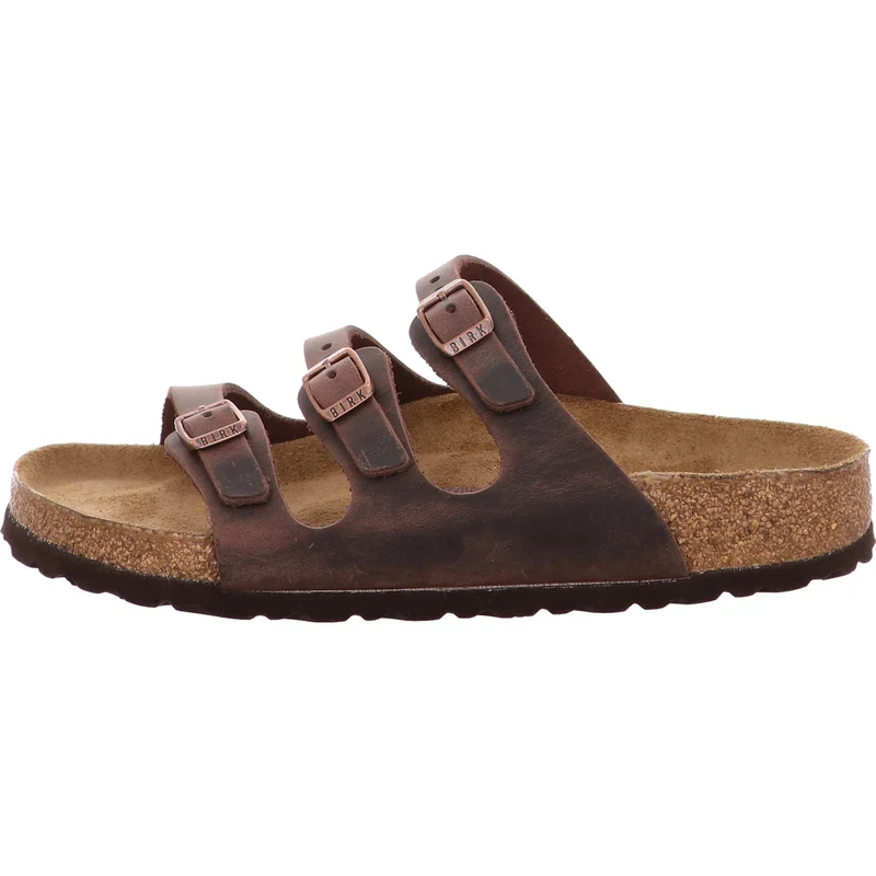Birkenstock Pantolette Florida Habana braun