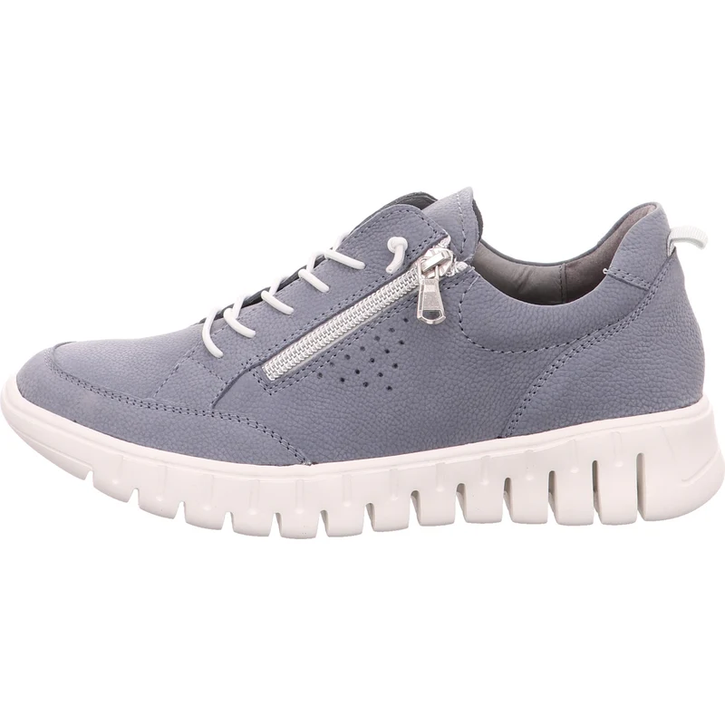 Waldläufer Schnürschuh H-Birdy blau