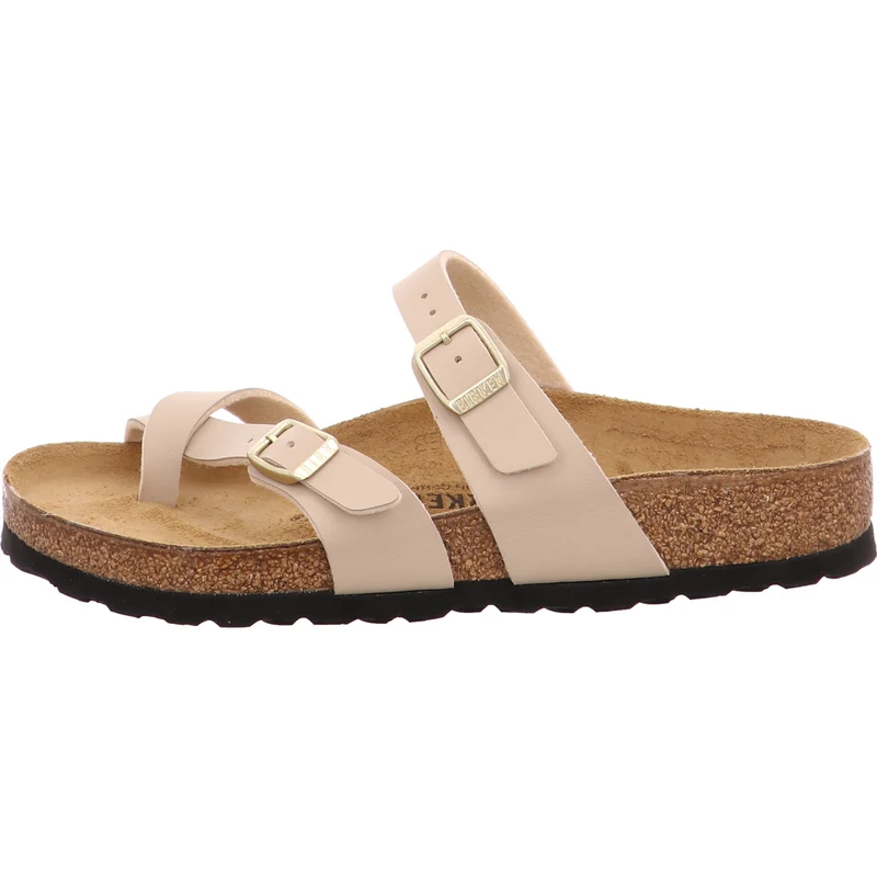 Birkenstock Pantolette Mayari Birkoflor beige