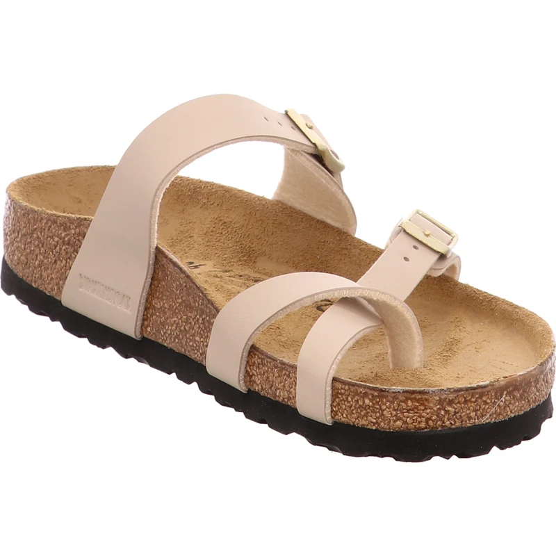 Birkenstock Pantolette Mayari Birkoflor beige