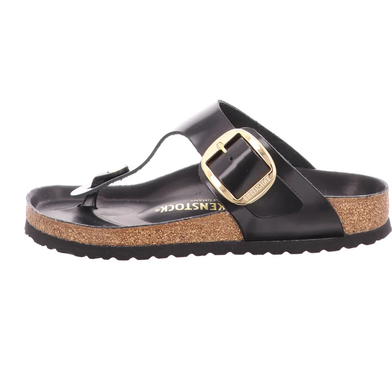 Birkenstock Pantolette Gizeh Big Buckle schwarz