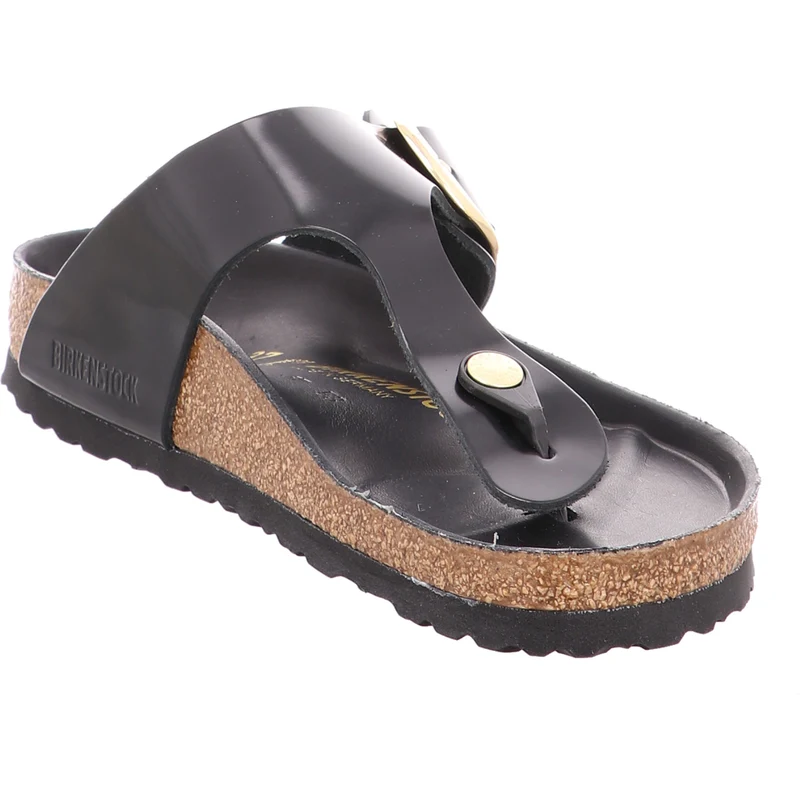 Birkenstock Pantolette Gizeh Big Buckle schwarz